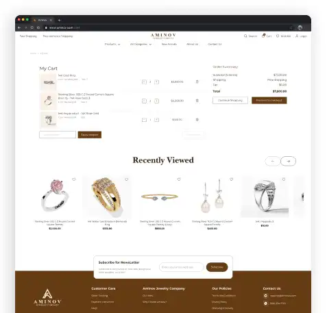 Smooth Cart & Checkout Flow