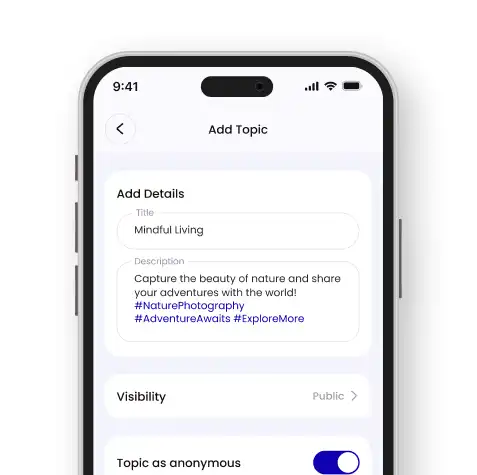 Anonymous Posting Feature