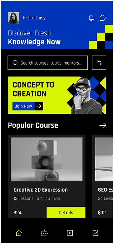 portfolio-mobile-ui