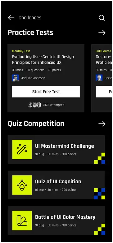 portfolio-mobile-ui