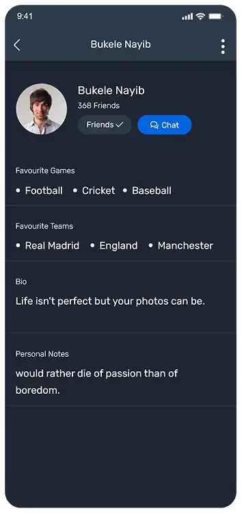 portfolio-mobile-ui