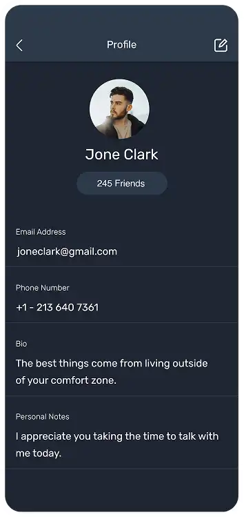 portfolio-mobile-ui