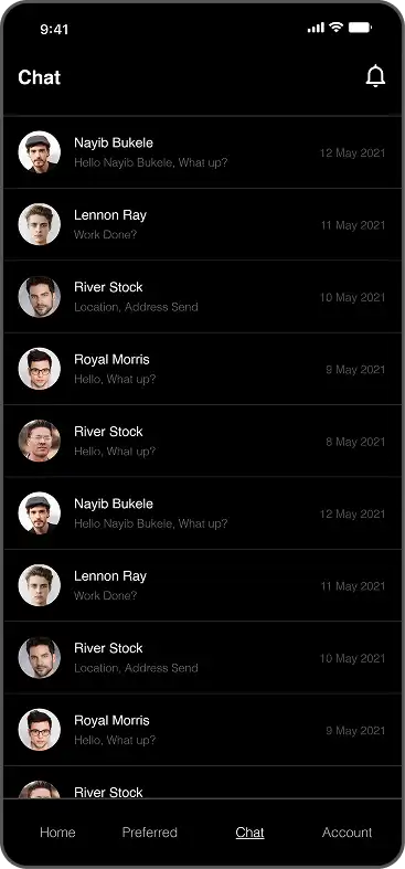 portfolio-mobile-ui