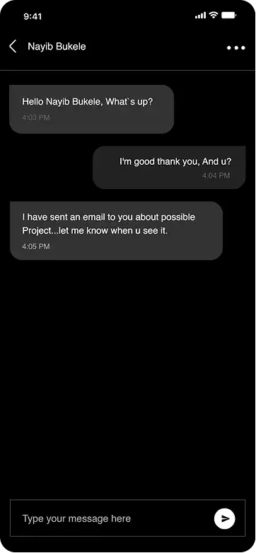 portfolio-mobile-ui