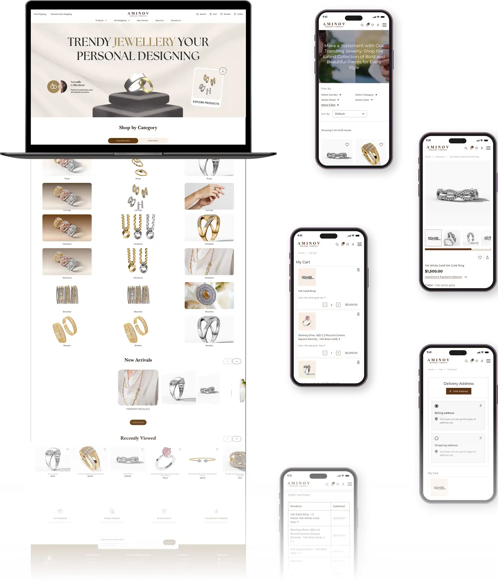 Website UI Design