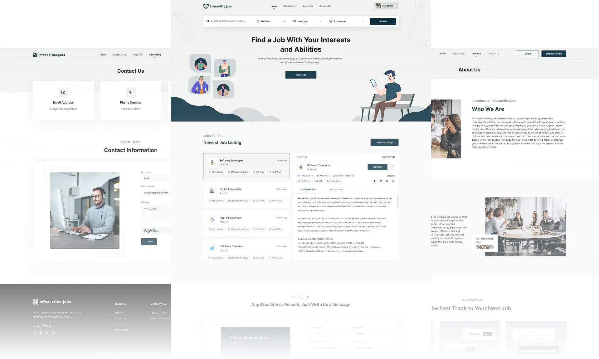 Website UI Design