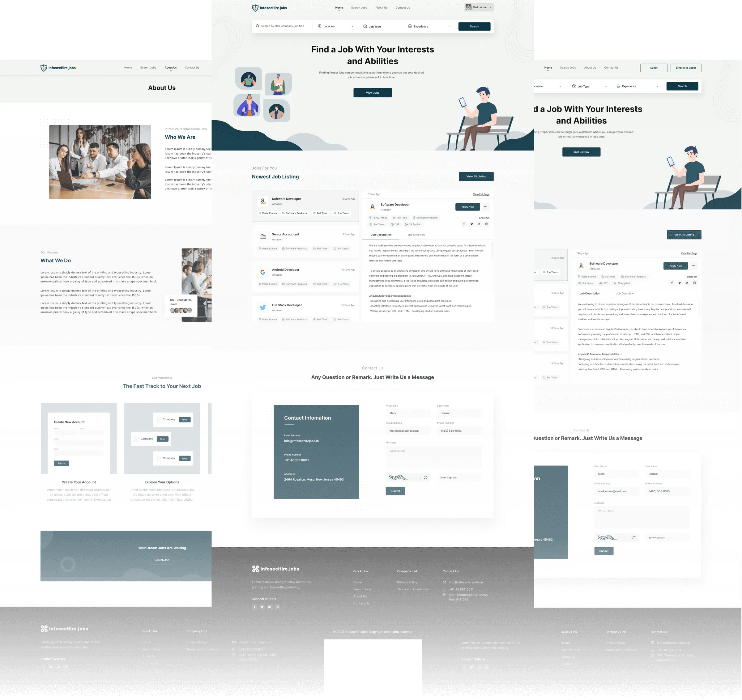 Website UI Design