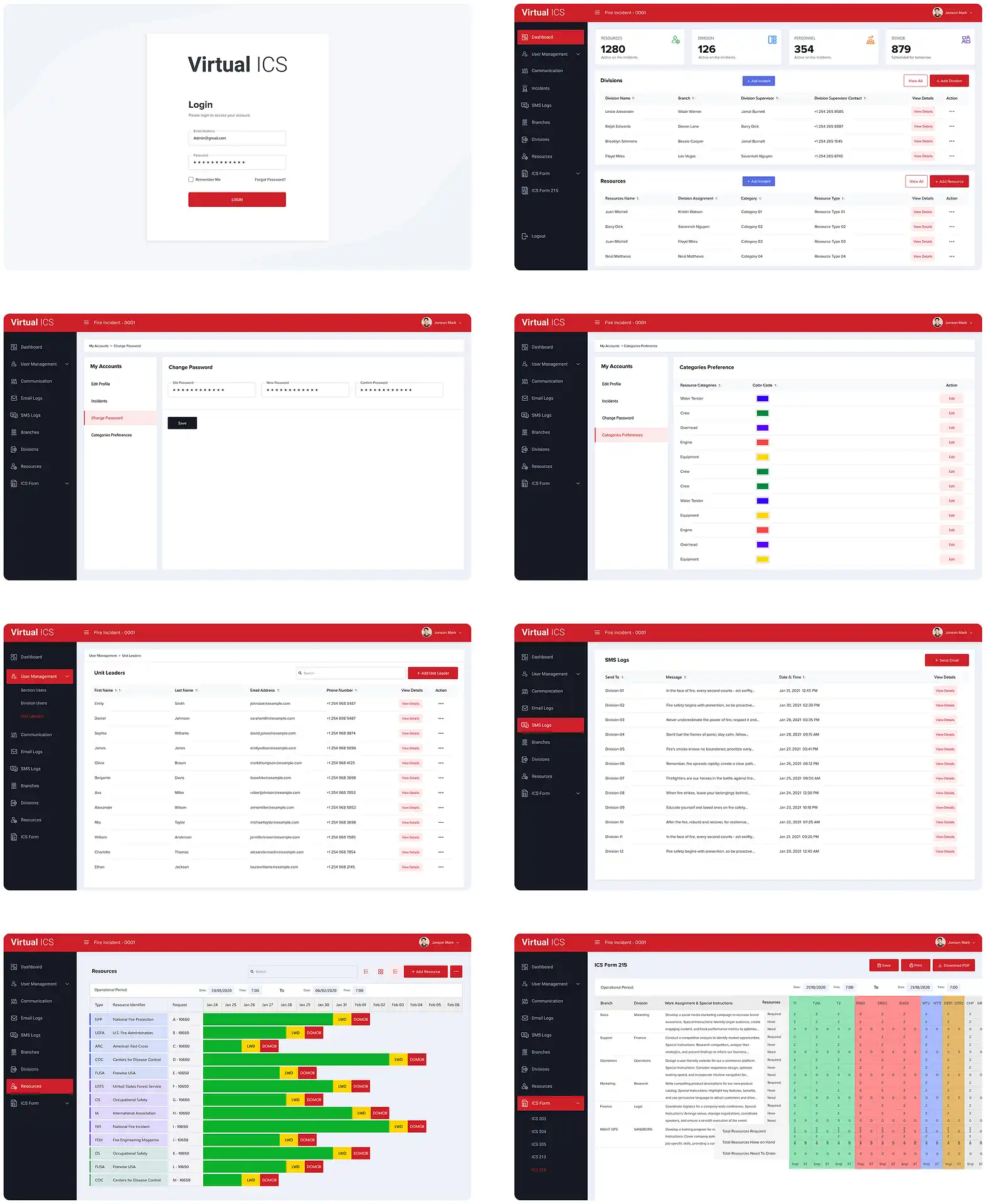Dashboard UI Design