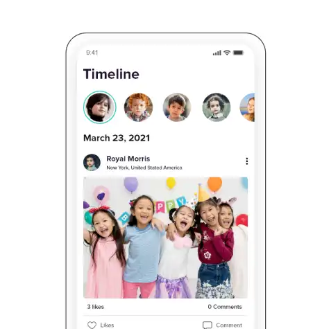 Unique Timeline For Each Child