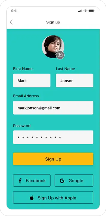 portfolio-mobile-ui